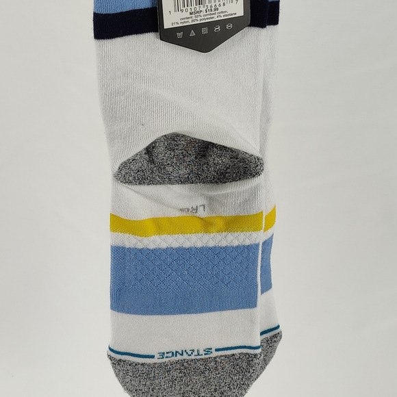 NWT Stance x NBA Memphis GRIZZLIES SHORTCUT 2 Crew Socks Size L 9-13 - Picture 7 of 12